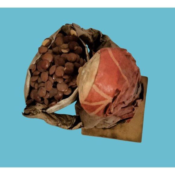 Old Women Grandmothers Mexican Paper Mache Figure Folk Art Lot 2 Mothers Day - Picture 6 of 16